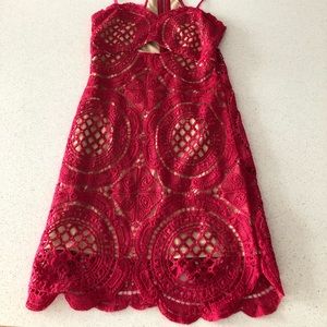 Stunning fuchsia dress